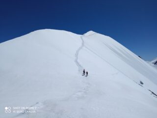 traccia verso il centrale
