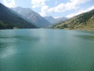 Il lago dalla diga