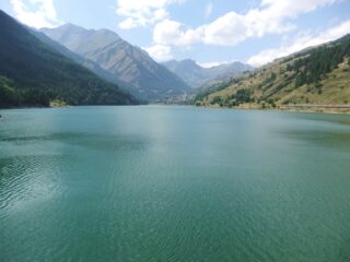 Il lago dalla diga