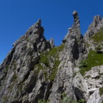 Torre Maria a sx e Torrione dei Piccioni a dx