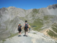 dalla sommità ampio panorama verso il Pic Ouest de Cote Belle