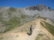 l'inizio della lunga discesa