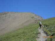 salendo la parte alta della costa savaresch