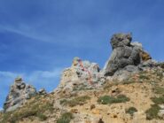 Il tratto di I per la vetta