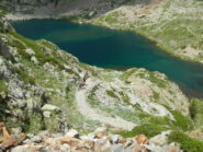 salita, non ciclabile, oltre il Lago Inferiore di Valscura