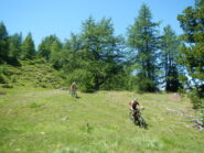 discesa agevolata dal sentiero balizzato