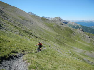 l'arrivo al Colle del Pis