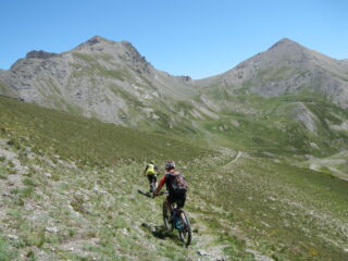 discesa nel Vallone del Massello