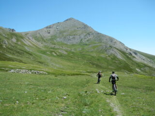 verso il Colle dell'Albergian