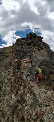 Ultimo risalti prima della vetta.