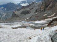 discesa dalla bocchetta verso la Marinelli