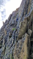 il primo tiro, visto dall' intaglio