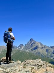 Il Monviso dalla croce del Pietralunga