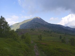 Discesa su Colla Rossa (m.2172) e salita al Monte Bertrand (m.2480)