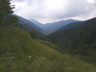 Vallone di Upega dalle Case Nivorina 