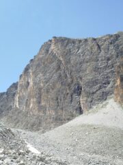 La parete del Gros Peyron