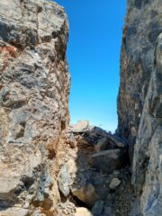 il passaggio caratteristico a fianco della Turge