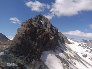 La punta Leynir dal colle.