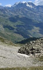 La Valle de Gran San Bernardo di fronte 