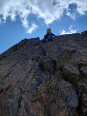 Abo sul breve muretto verticale 