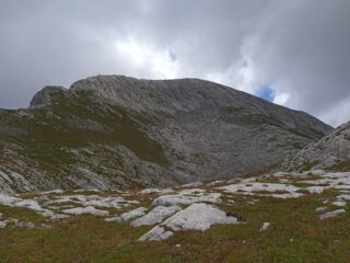Mongioie con il percorso di cresta 