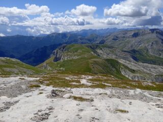 Dorsale Pian Comune direzione Passo delle Saline 
