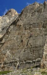 Sul primo tiro, a pochi metri dalla sosta