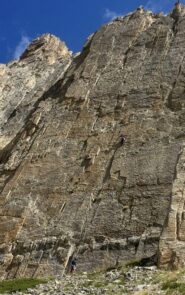 Sul primo tiro, a pochi metri dalla sosta