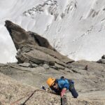 Matteo in uscita dalla fessura