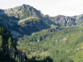 Dalla vetta il Vallone Croset