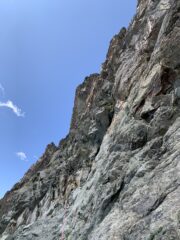 Ultimi metri di disarrampicata