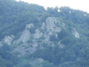 Il complesso dei torrioni delle Rocche Rosse