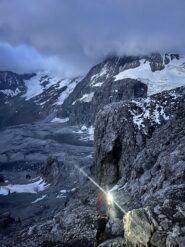 Nel primo terzo di salita