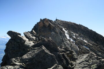 ultime rocce prima della cima