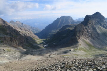 la Clavalité, sulla destra il Col Fenis