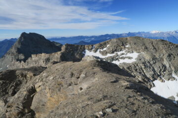 dalla punta Nord vista verso Tournalin e punta Sud della Roisetta