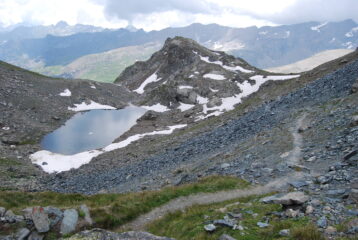 Lago Gelato salendo al Mont Glacier