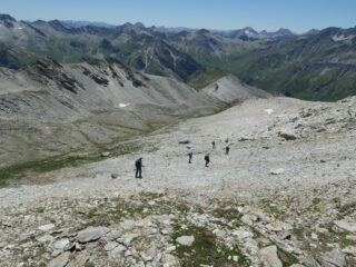 Discesa nel vallonetto