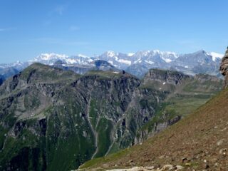 Una parte del panorama da poco sotto la cima.