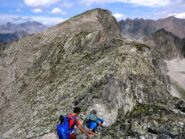 Discesa dalla Spera verso il Cialancion