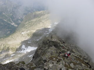 Lungo la bella cresta