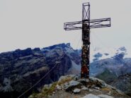 La croce di vetta.