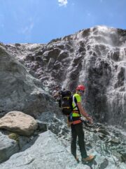 canalone della vergine, cascate (stare sulla sx)