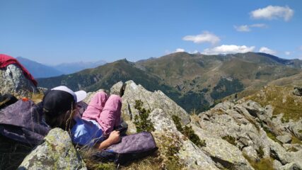 La vista dalla punta