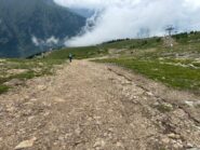 prima parte della discesa. Poi noi abbiamo seguito il percorso 