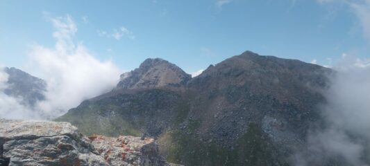 Dalla vetta verso la Cristalliera