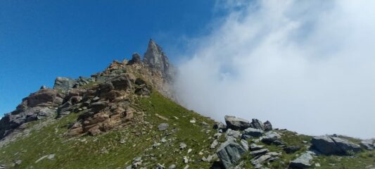 Dalla Porta del Villano verso la vetta