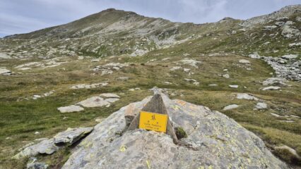 colle Valnera e sulla sfonfo punta Valfredda