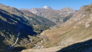 vista su punto di partenza