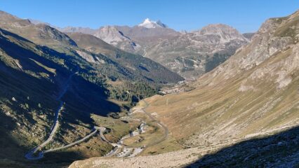 vista su punto di partenza
